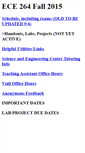 Mobile Screenshot of ece264.org